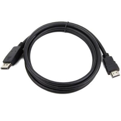  Зображення Кабель DisplayPort to HDMI 1.8m Cablexpert (CC-DP-HDMI-6) 
