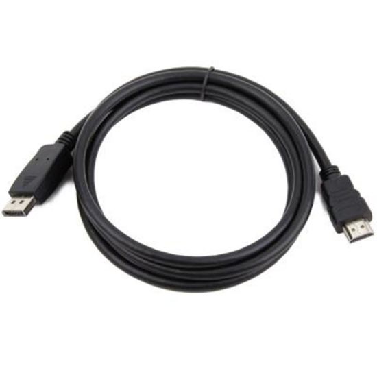  Зображення Кабель DisplayPort to HDMI 1.8m Cablexpert (CC-DP-HDMI-6) 