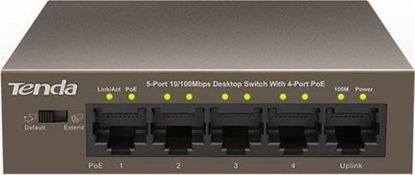  Зображення Комутатор TENDA TEF1105P-4-63W 4xFE PoE, 1xFE Uplink 