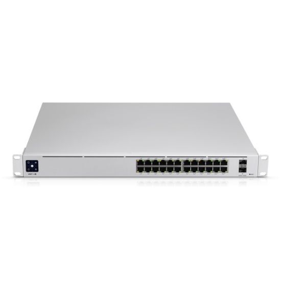  Зображення NET SWITCH 24PORT 1000M 2SFP/POE USW-PRO-24-POE UBIQUITI 