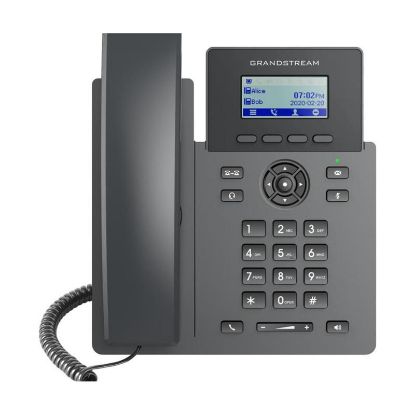  Зображення Grandstream GRP2601, Carrier-Grade IP Phones, 2 lines, 2 SIP accounts, Dual 10/100 Mbsps Ethernet ports, (with power supply) 