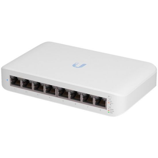  Зображення Комутатор Ubiquiti USW-Lite-8-PoE) 