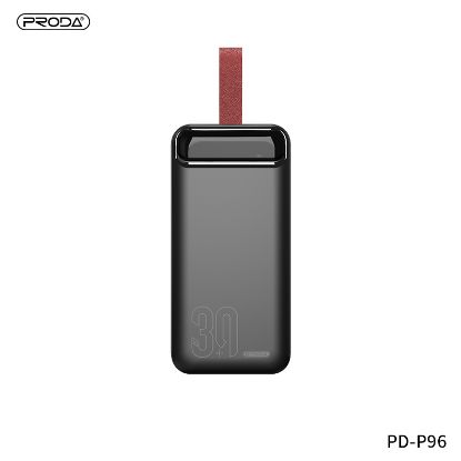 Зображення Універсальна мобільна батарея Proda PD P-96 30000mAh Black (PRD-PD-96-BK) 