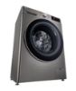  Зображення Пральна машина LG фронтальна, 7кг, 1200, A+++, 48см, дисплей, пара, інвертор, cріблястий 