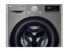  Зображення Пральна машина LG фронтальна, 7кг, 1200, A+++, 48см, дисплей, пара, інвертор, cріблястий 