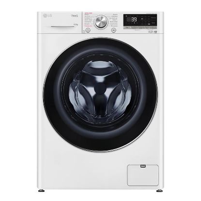  Зображення Пральна машина LG фронтальна, 8,5кг, 1200, A+++, 48см, дисплей, пара, інвертор, білий 