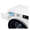  Зображення Пральна машина LG фронтальна, 8,5кг, 1200, A+++, 48см, дисплей, пара, інвертор, білий 