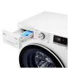 Зображення Пральна машина LG фронтальна, 8,5кг, 1200, A+++, 48см, дисплей, пара, інвертор, білий 