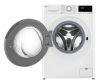  Зображення Пральна машина LG фронтальна, 9кг, 1400, A+++, 57см, дисплей, пара, інвертор, білий 