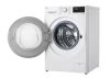  Зображення Пральна машина LG фронтальна, 9кг, 1400, A+++, 57см, дисплей, пара, інвертор, білий 