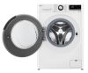  Зображення Пральна машина LG фронтальна, 10,5кг, 1400, A+++, 57см, дисплей, пара, інвертор, білий 