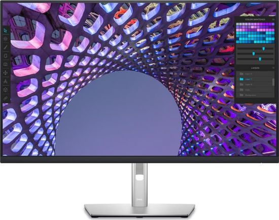  Зображення Монітор DELL 31.5" P3223QE HDMI, DP, USB-C, RJ-45, IPS, 3840x2160, sRGB 99%, Pivot 