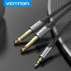  Зображення Кабель Vention 6.35 мм - 3.5 мм (M/M), 1.5 м, Grey (BARHG) 