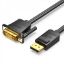  Зображення Кабель Vention DisplayPort - DVI (M/M), 1 м, Black (HAFBF) 