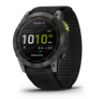  Зображення Смарт-годинник Garmin Enduro 2 Sapphire Carbon Gray DLC Titanium with Black UltraFit Nylon Strap (01 