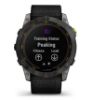 Зображення Смарт-годинник Garmin Enduro 2 Sapphire Carbon Gray DLC Titanium with Black UltraFit Nylon Strap (01 