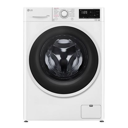  Зображення Пральна машина LG фронтальна, 8,5кг, 1200, A+++, 48см, дисплей, пара, інвертор, білий 