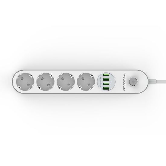  Зображення Мережевий фільтр живлення ProLogix Premium PR-SE4432W (PR-SE4432W) 