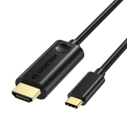  Зображення Кабель HDMI to USB-C 5m Choetech (XCH-0030BK) 
