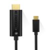  Зображення Кабель HDMI to USB-C 5m Choetech (XCH-0030BK) 