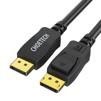  Зображення Кабель HDMI-HDMI Choetech XDD01-BK DisplayPort V1.4, 8K 60Hz, 2 м) 