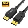  Зображення Кабель HDMI-HDMI Choetech XDD01-BK DisplayPort V1.4, 8K 60Hz, 2 м) 