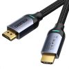  Зображення Кабель HDMI-HDMI Choetech XHH01-BK, V.2.1, 8К 60 Гц, HDR10, HLG, 48Gbps, YUV 4:4:4, позолочені конектори, 2 м) 