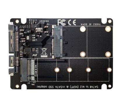  Зображення Адаптер Frime SataIII to M.2 Sata SSD (B Key) + mSata (ECF-PCIEtoSSD016) 