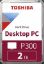  Зображення Жорсткий диск 3.5"   2TB Toshiba P300  (7200rpm, SATA 6Gb/s, 256GB) (HDWD320UZSVA)) 