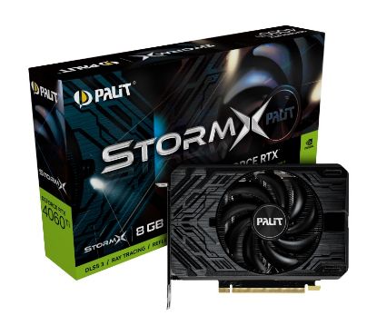  Зображення Відеокарта NVIDIA RTX4060 TI STORMX 8GB GDDR6 128bit 3-DP HDMI RTX4060Ti STORMX 8GB GDDR6 