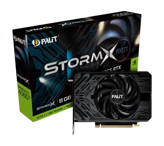  Зображення Відеокарта NVIDIA RTX4060 TI STORMX 8GB GDDR6 128bit 3-DP HDMI RTX4060Ti STORMX 8GB GDDR6 