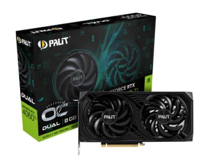  Зображення Відеокарта NVIDIA RTX4060 TI DUAL OC 8GB GDDR6 128bit 3-DP HDMI RTX4060Ti DUAL OC 8GB GDDR6 