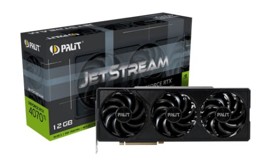  Зображення Відеокарта NVIDIA RTX4070 TI JETSTREAM 12GB GDDR6X 192bit 3-DP HDMI RTX4070Ti JETSTREAM 12GBGDDR6X 