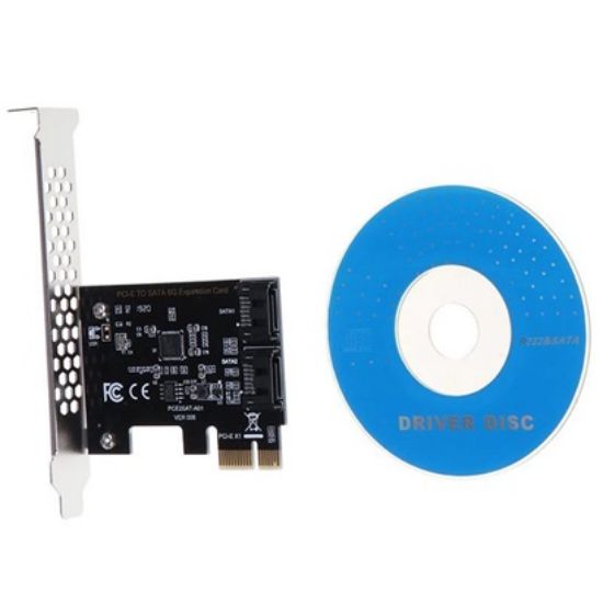  Зображення Контролер PCI-E-SataIII, 2 внутр. канала chip: ASM1061 (AD-PCE1061-2I) 