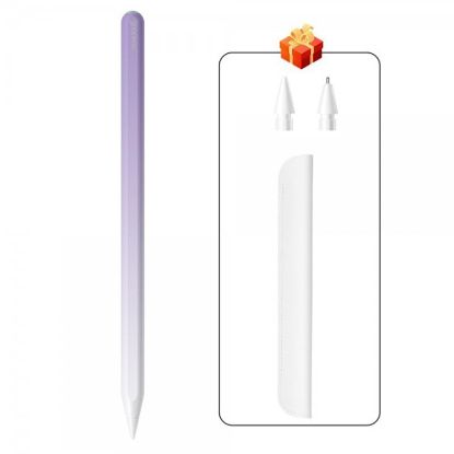  Зображення Стилус для планшета Goojodoq Apple iPad 2018-2023 Goojodoq GD13 Wireless Magnetic 0.6mm Purple (1005004022036065PL) 