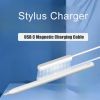  Зображення БЗП Goojodoq Wireless Magnetic 1W Type-C для стилуса Apple Pencil 2 White (1005004911171547W) 