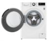  Зображення Пральна машина LG фронтальна, 9кг, 1400, A+++, 57см, дисплей, пара, інвертор, білий 