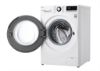  Зображення Пральна машина LG фронтальна, 9кг, 1400, A+++, 57см, дисплей, пара, інвертор, білий 