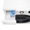 Зображення Пральна машина LG фронтальна, 9кг, 1400, A+++, 57см, дисплей, пара, інвертор, білий 