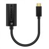  Зображення Адаптер Choetech HDMI - USB Type-C (M/F), Black (HUB-H04) 