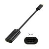  Зображення Адаптер Choetech HDMI - USB Type-C (M/F), Black (HUB-H04) 