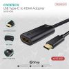  Зображення Адаптер Choetech HDMI - USB Type-C (M/F), Black (HUB-H04) 