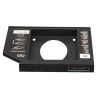  Зображення Переходнік Frime для установки 2.5" SSD/HDD у відсік приводу 9.5мм Black (FHDC950P) 