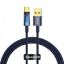 Зображення Кабель USB2.0 AM-Type-C M, 1 м, 5A, (100W) Explorer Series Auto Power-Off CATS000203 Baseus Синій 
