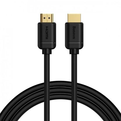  Зображення Кабель Baseus High Definition HDMI - HDMI V 2.0, (M/M), 1.5 м, Black (WKGQ030201) 