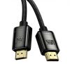  Зображення Кабель HDMI M - M, 2m, V2.1 8K,  High Definition Series (Zinc alloy) WKGQ000101 Baseus Чорний 