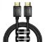  Зображення Кабель мультимедійний HDMI to HDMI 3.0m V2.1 Baseus (WKGQ000201) 
