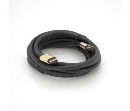  Зображення Кабель Merlion HDMI - HDMI V 2.1, (M/M), 3 м, Black (YT-HDMI(M)/(M)8KV2.1-3.0m/19115) 