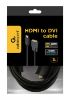  Зображення Кабель HDMI-DVI, V1.3/19-пин, позолоч, 3 м 