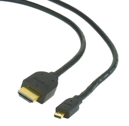  Зображення Кабель HDMI A to HDMI D (micro), 4.5m Cablexpert (CC-HDMID-15) 1.3 